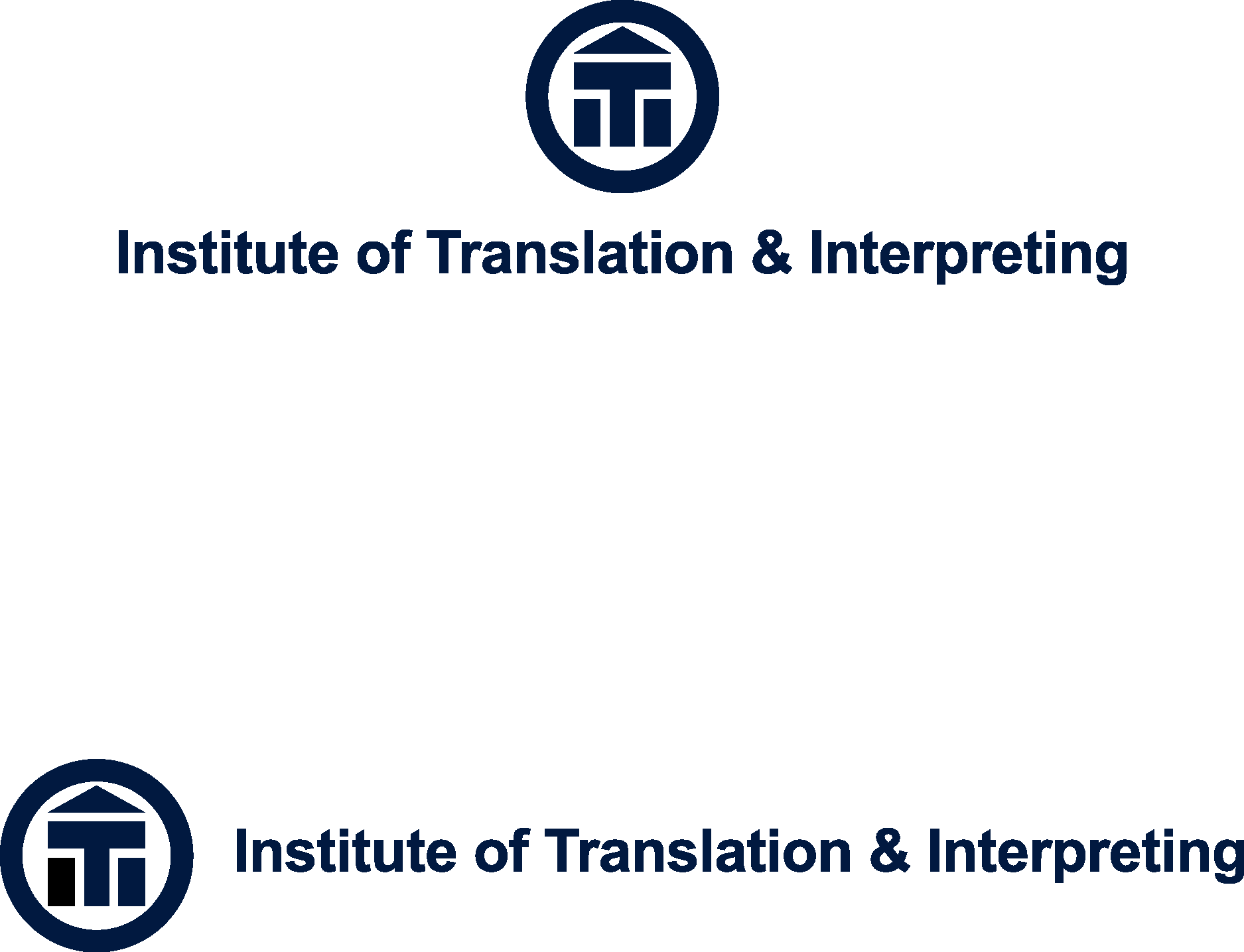 Institute Of Translation And Interpreting Logo Vector Logo